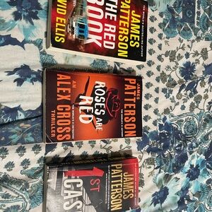 James Patterson - 'The Red Book', 'Roses Are Red' '1st Case' - Thriller & Crime